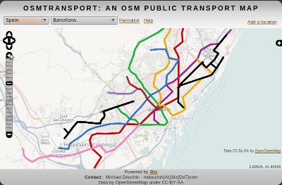 Barcelona tramway and subway network