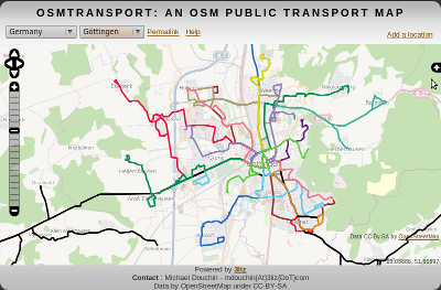 Göttingen bus network