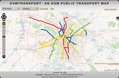 Leipzig tramway network