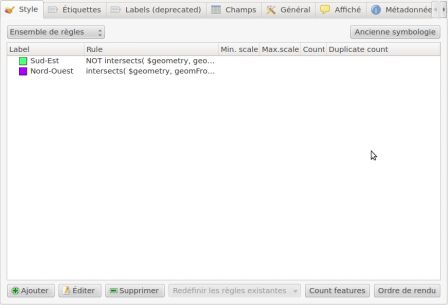 QGIS Expression spatial style rules