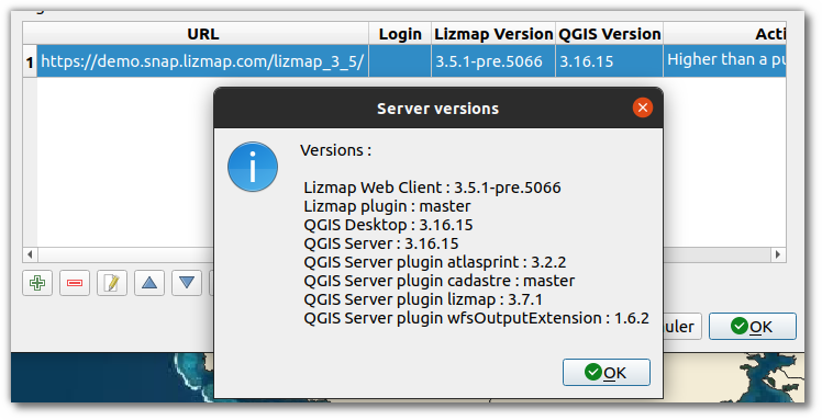 Lizmap desktop plugin